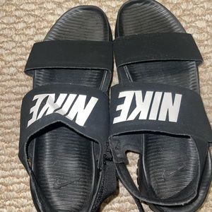 Nike double strap sandals